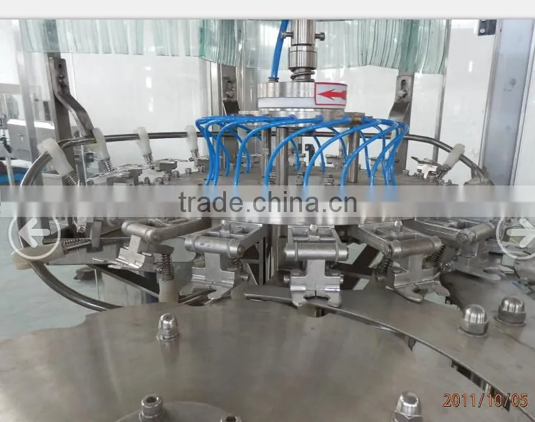 For coca cola carbonated/soft/soda drink filling machine/turn key project