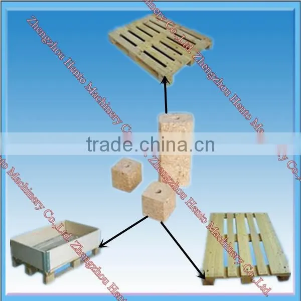Automatic Wood Pallet Block Making Machine