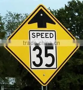 speed hump road traffic warning sign