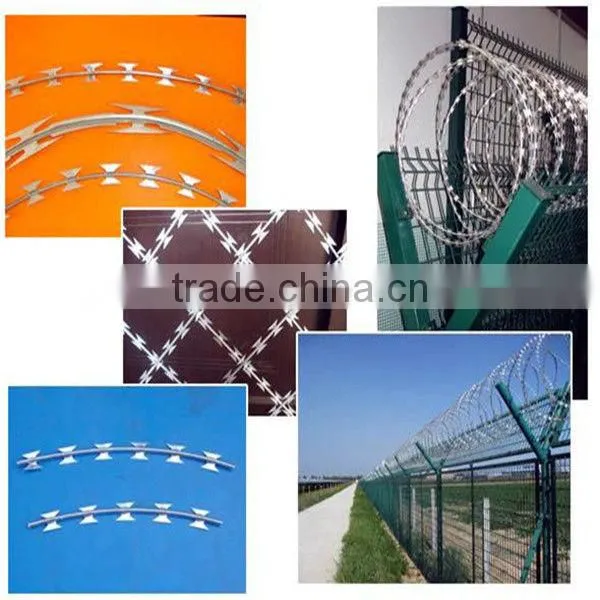 widely used CBT-65 galvanized razor barbed wire on sales have in store