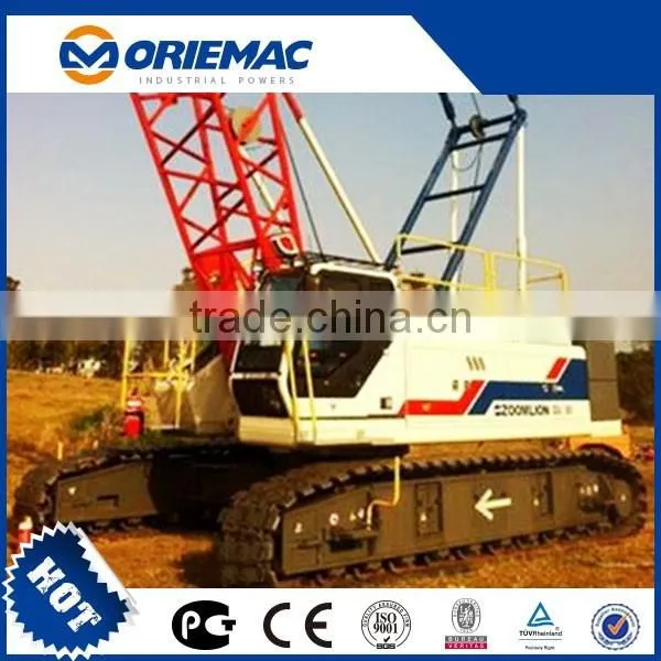 Zoomlion used hydraulic crawler crane 5t spider price QUY80 80 ton crane