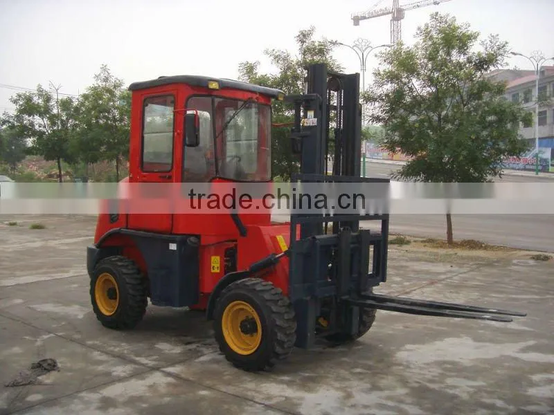 CPCY28 4WD All Rough Terrain pallet Forklift 2.8T with CE