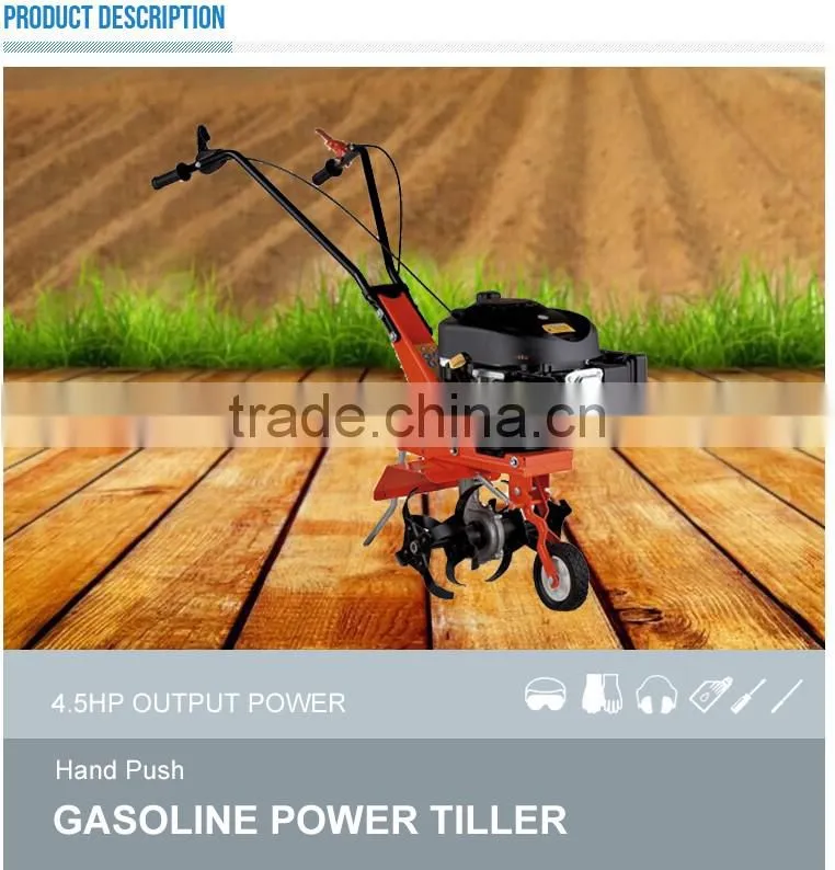 4.5HP Luxury garden tools Gasoline Cheap Cultivator Tillers Tractor