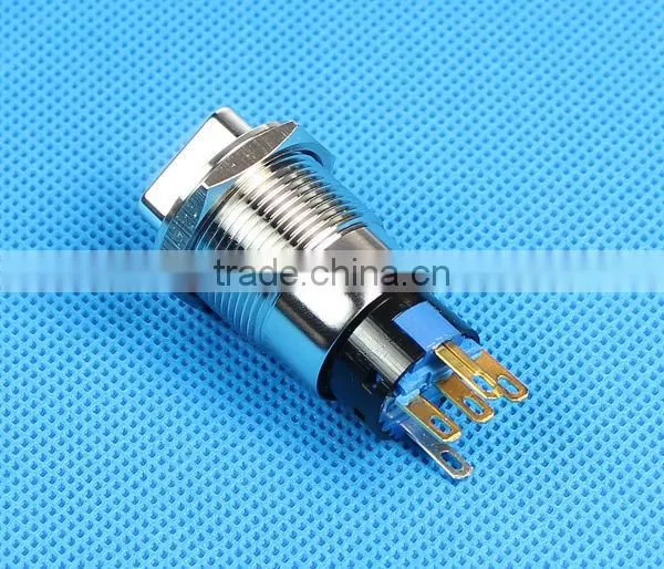 LAS1-19-11ZX2 19mm waterproof key switch