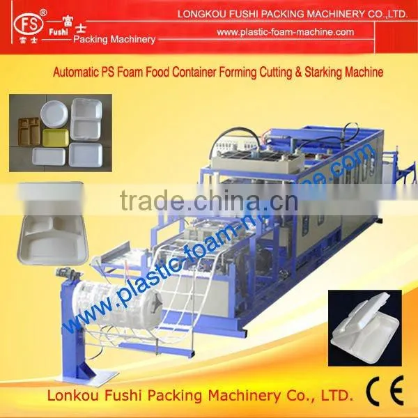 Full-automatic Fast Food Container and Ceiling Vacuum Forming Machine Production Line