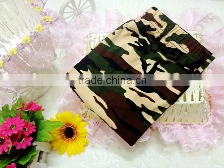 Ostart Girl Women Army Green Camouflage Army Pull on Fashion Leggings Jeggings Pants