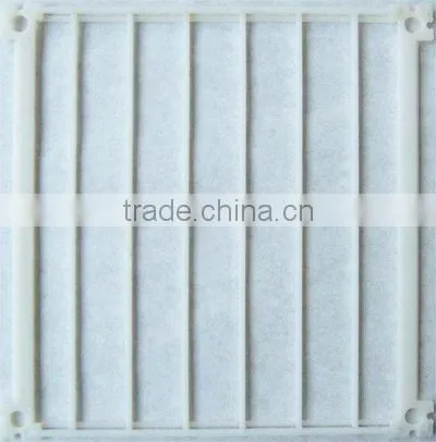 Air cooled and heated heat exchanger core