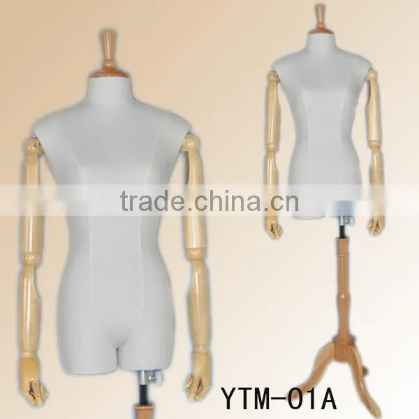 fiberglass half body dressmakers tailors mannequin