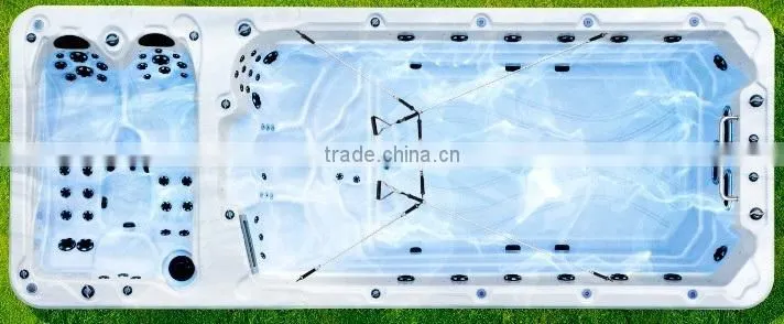 5.7m Outdoor cheap hard plastic swimming pools with Balboa