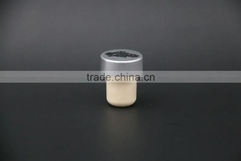 Cheap price wholesale aluminum cap with synthestic cork