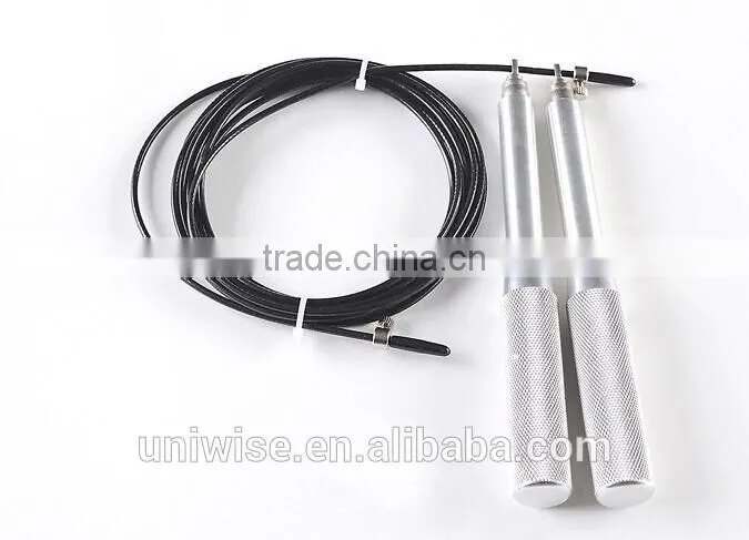 Speed Jump rope UIC-JR12, ball bearing Metal handle, Stainless steel wire !