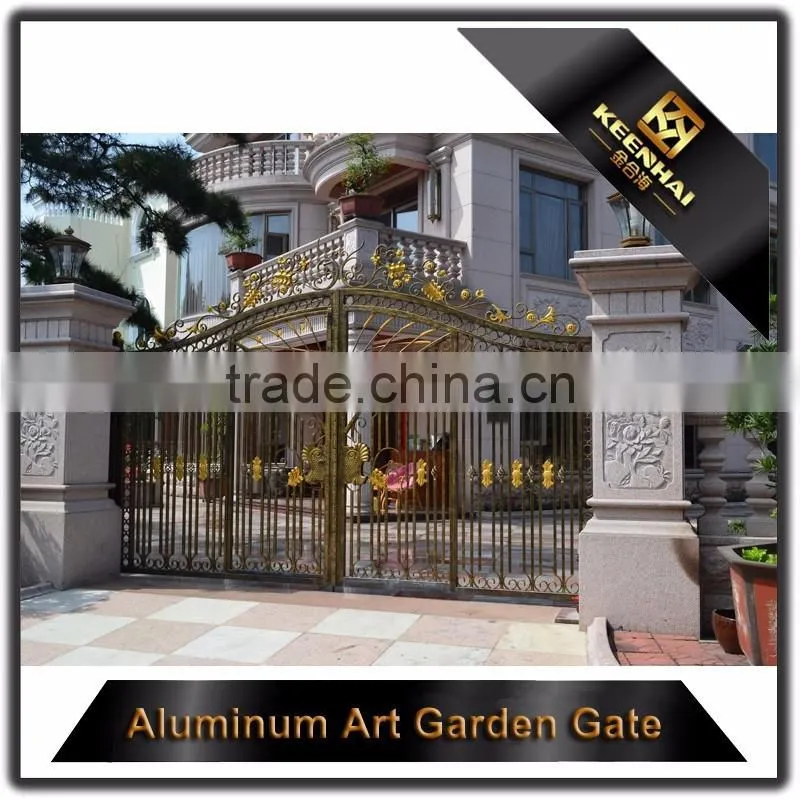 Garden Decoration Powder Coated Cast Aluminum Garden Arch Gate