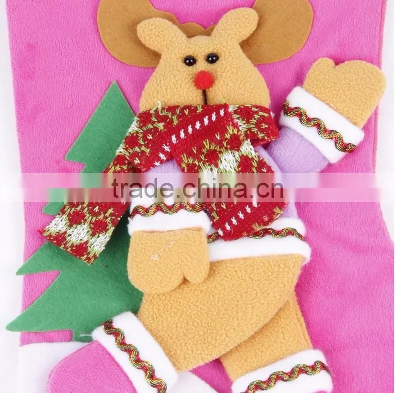 Christmas decoration quality socks Christmas socks pendant gift bags