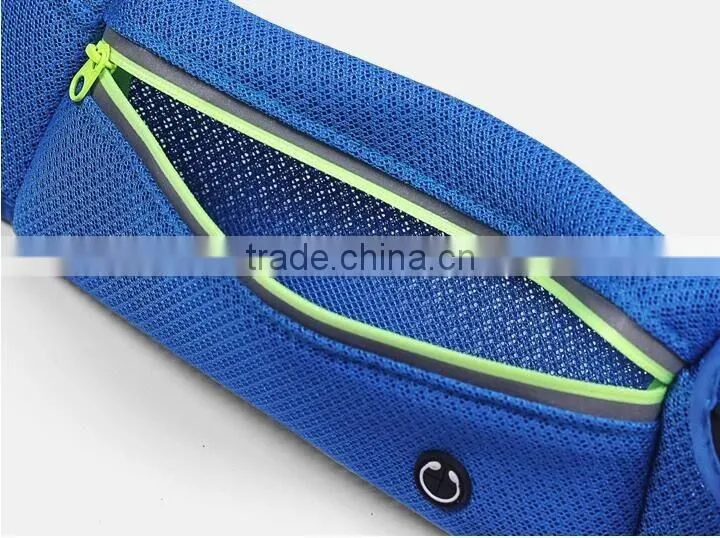 2016 Latest Outdoor Sports Running Waist Bag Fasion Design Anti-theft Running Waist Bag Running Belt For Sale