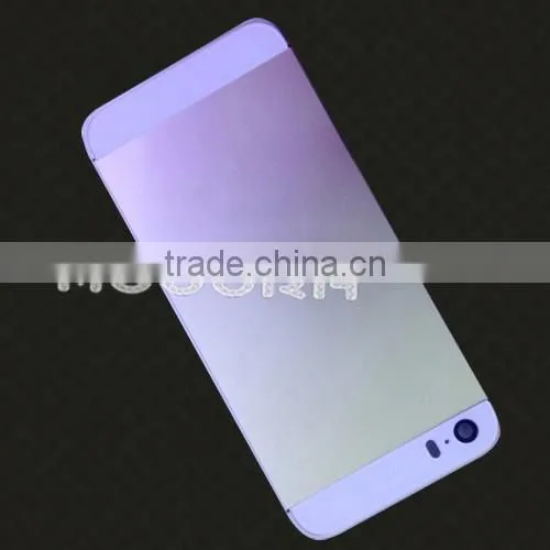 For iphone 5 colored housing, luxury case cover replacement,replacement housing