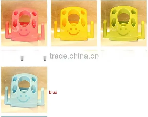 Colorful stand toothbrush holder, bathroom set