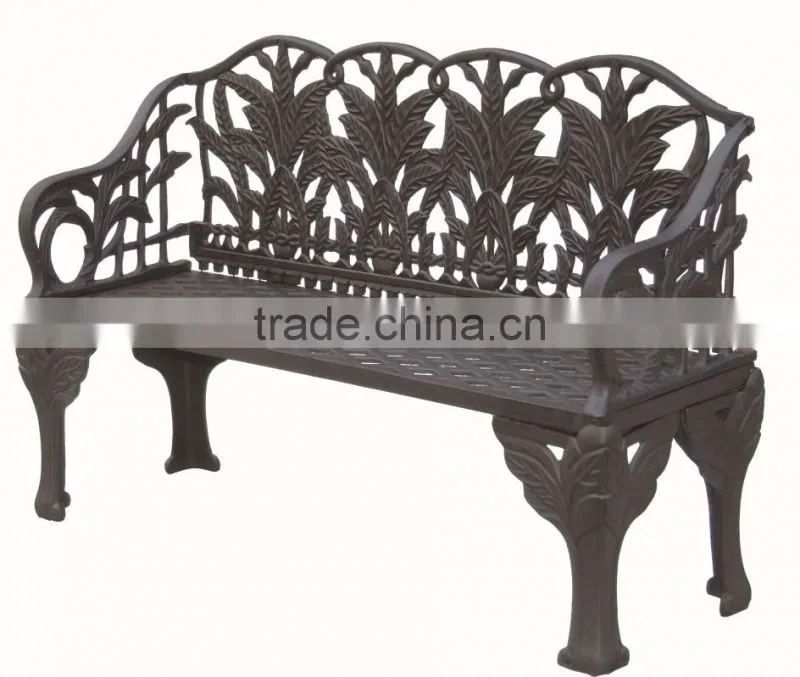 Trade Assurance garden Furniture mordern outdoor bench supplier