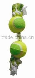 Good quality cotton rope with plastic bone dog toys