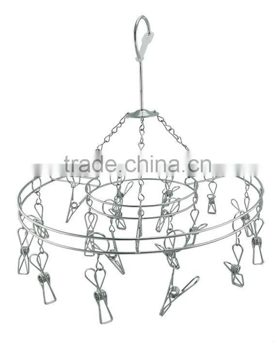 stainless steel clothes hanger