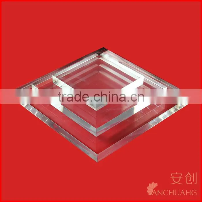 acrylic transparent block