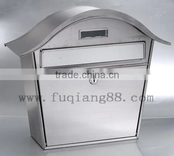 modern metal apartment mailbox