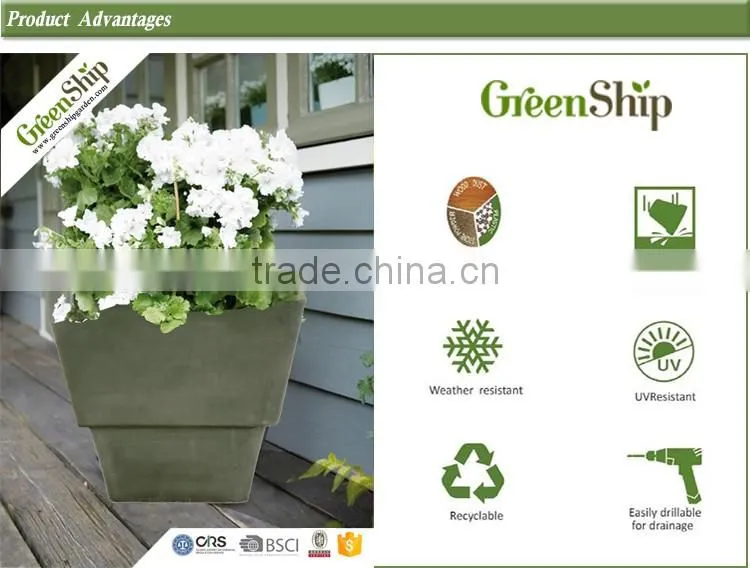 Garden pots /Beautiful Outdoor Garden/20 years/new design/UV protection