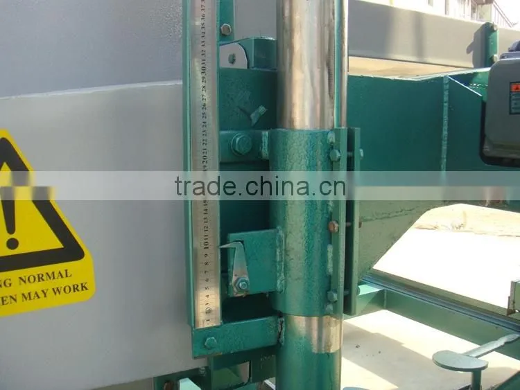 Special hot selling band saw , Portable horizontal band sawmill for woodworking factory