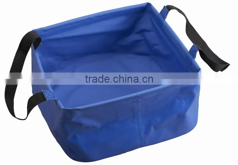 New camp outdoor sink round foldable bucket 98015 water barrel