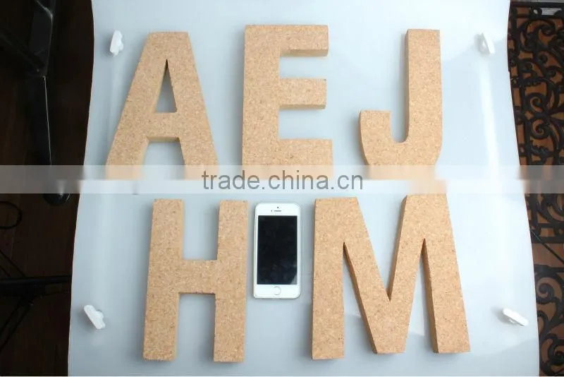 natural cork letter "H" OEM
