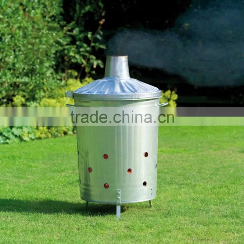 Garden waste incinerator bin ( 30 years experiences)