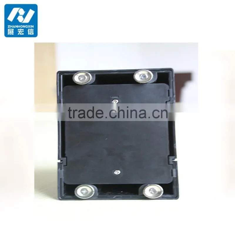 Wall mounted belt barrier with magnet used in supermarket public area place
