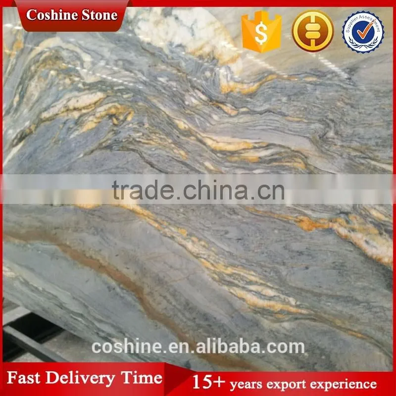 Beautiful natural cultured marble slabs wall