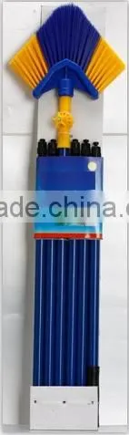 360 degree swivel corner brush, 0 risk eaves broom,9years factory ceiling broom,