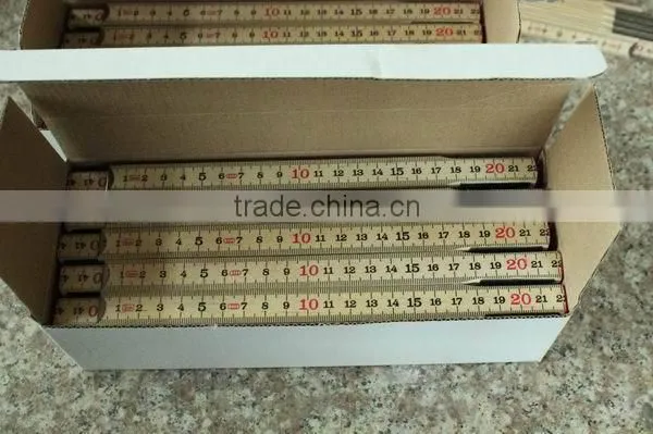 Wooden Oversize Scale Folding Ruler