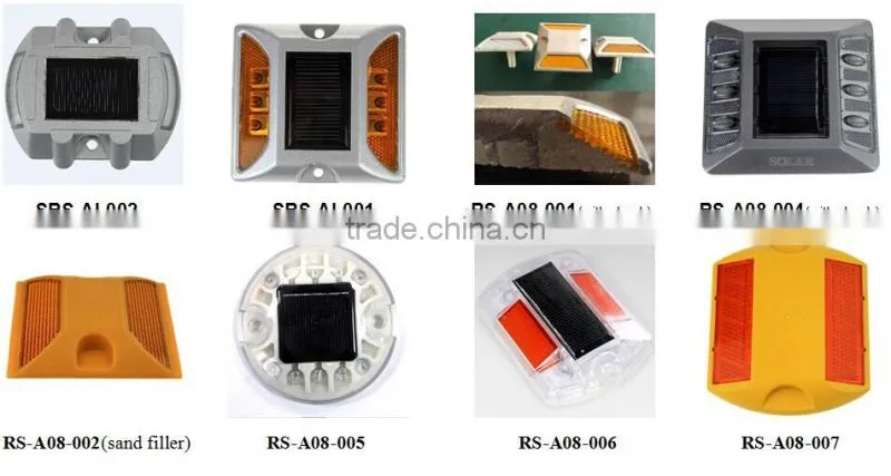 Luminescence Road safety plastic road cat eyes