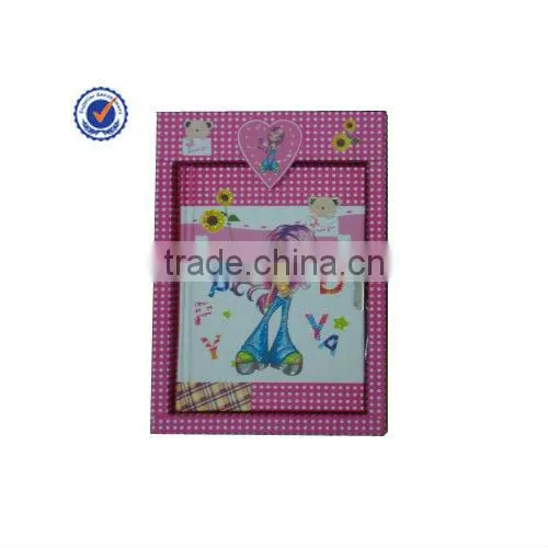 Cheap Blue Design Notebook for Girls