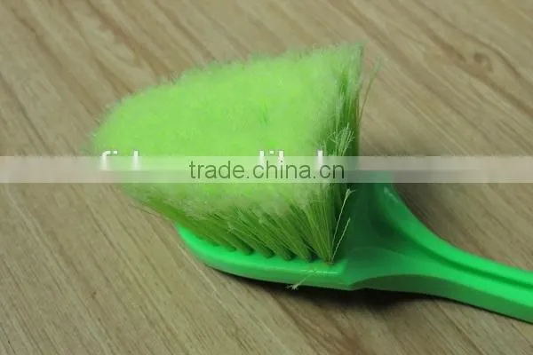 plastic short handled car clean brush for wheel cleaning