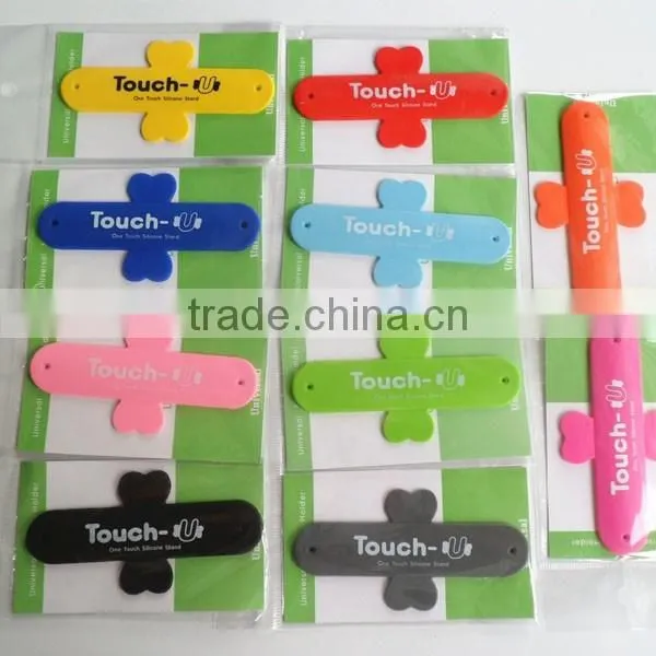 High quality 3M adhesive Silicone mobile phone holder for cell phone