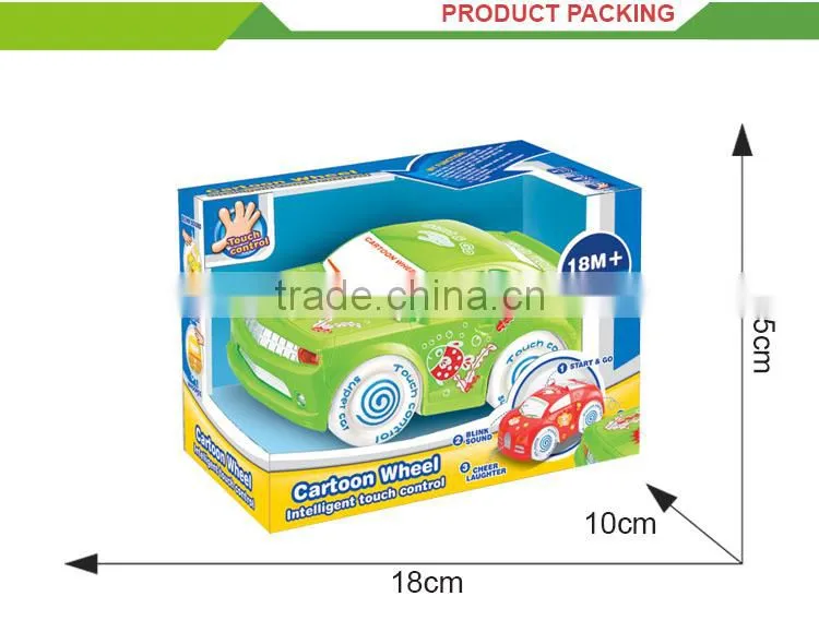 Newest product battery operated plastic gear toy car