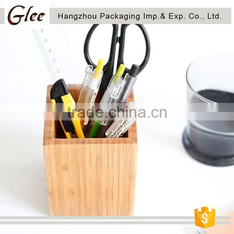 Ec-firendly multi-functional simple and useful bamboo storage case