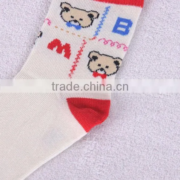 Colorful child's custom socks