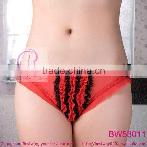 Sexy extreme red bikini