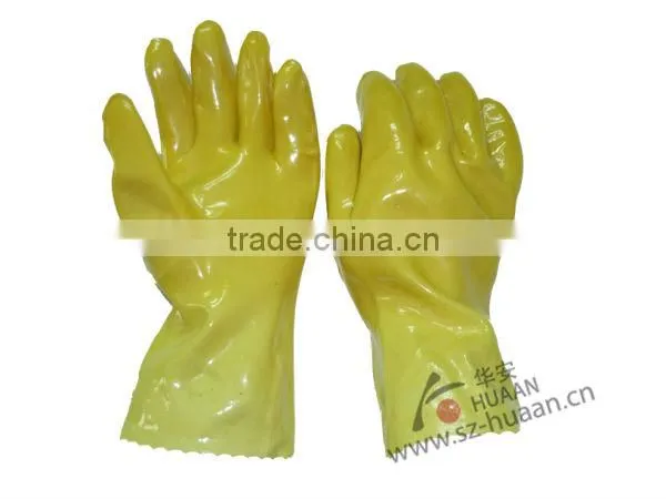 PVC gloves Chemical resistant/alkali resistant/sovent resistant