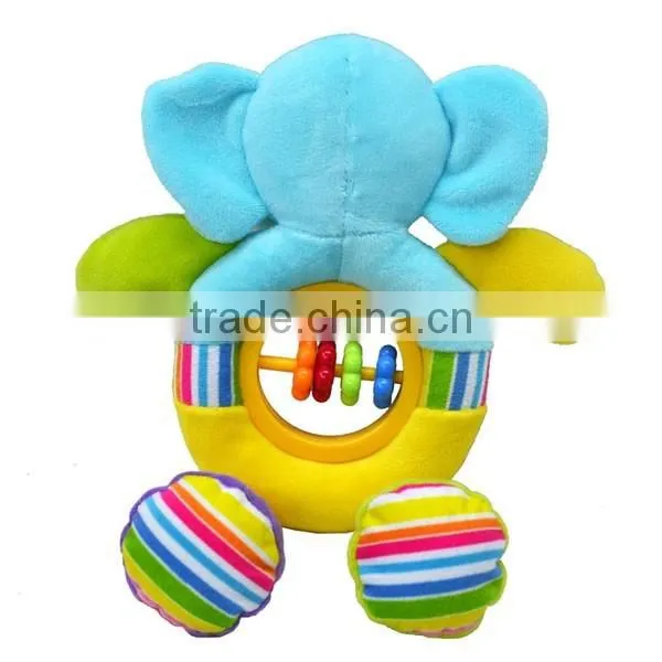 Cute Plush toy with abacus beads for formative education/enlighten education