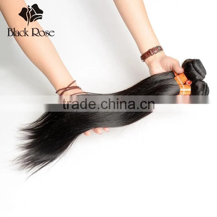 Fashion Style 100% Tangle Free Hair Weave Peruvian Straight Silky Remy Hair