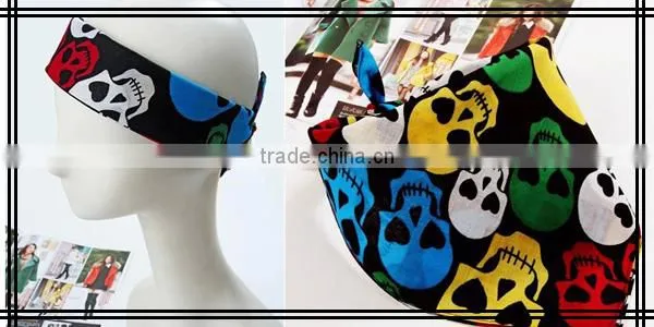 High Quality Letter Printing Cotton Cartoon Handkerchief
