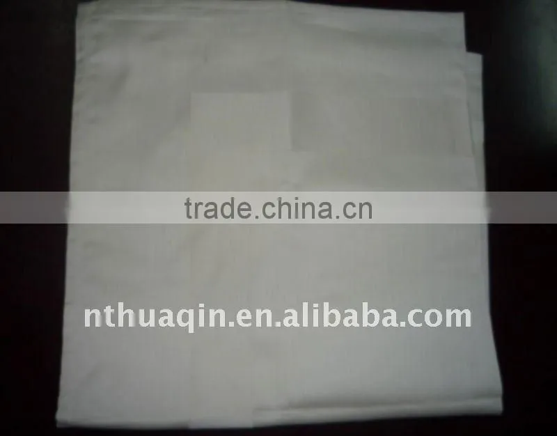 100% cotton satin band table napkins and table linens