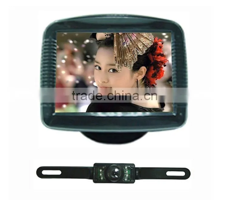 Wireless car rearview mirror radar detector car Parking sensor