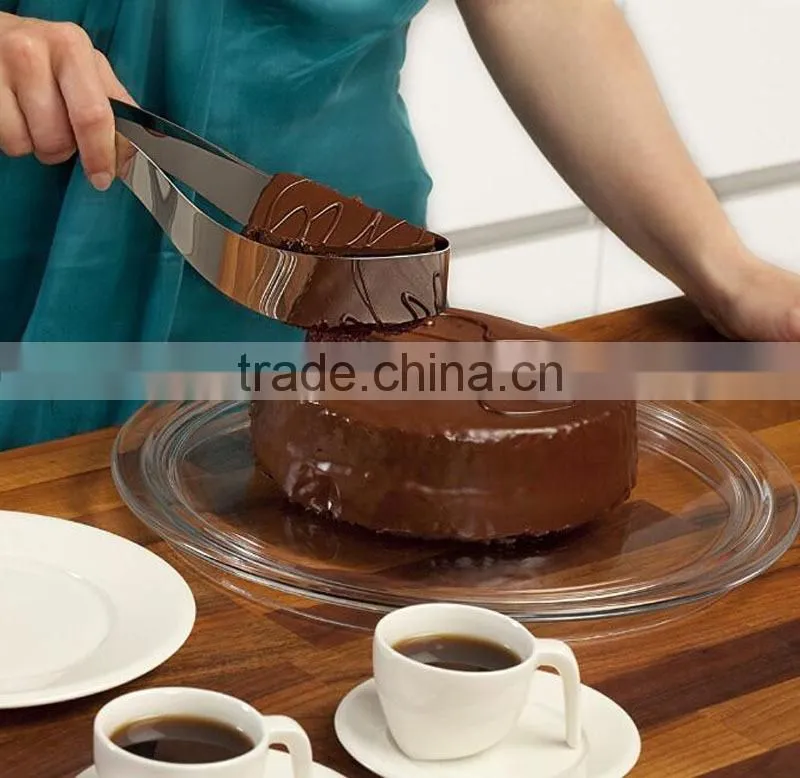 Amazon Hotting Food Grade Stainless Steel Cake Cutter,Cake Server Knife