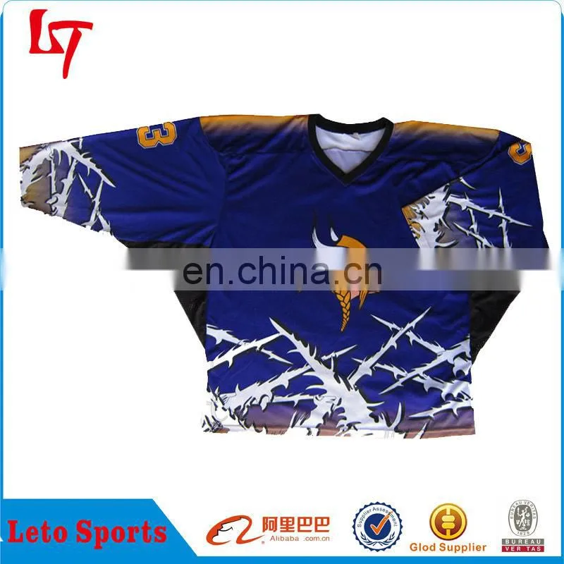 Moisture wicking men's box lacrosse jersey /professional custom design lacrosse uniforms